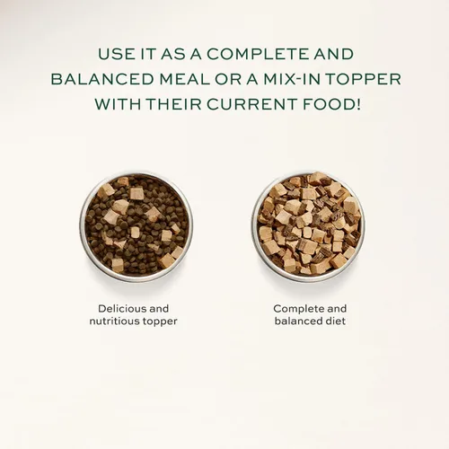 Miniatura 3 de pawTree Alimento crudo liofilizado para perros y gatos. Nutrición rica en nutrientes, totalmente natural, completa y equilibrada. Carne real