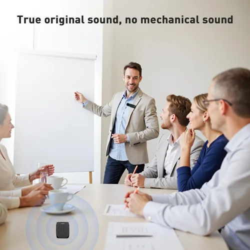 Miniatura 4 de ZOWEETEK Amplificador de Voz con Micrófono Inalámbrico de Solapa Lavalier para Maestros, Nuevo Sistema de Micrófono Personal 2025, Altavoz Portátil
