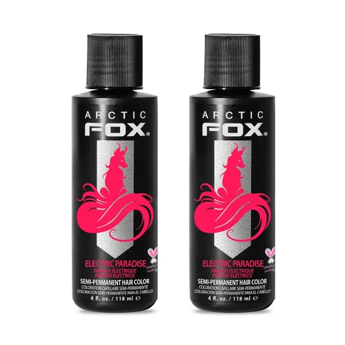 Miniatura 41 de ARCTIC FOX - Tinte de color semipermanente para cabello vegano y libre de crueldad, color amarillo intenso (4 onzas líquidas, Cosmic Sunshine)