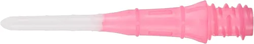 L-style Puntos de punta suave premium Lippoint - 2BA - Puntas de dardos de repuesto Rosa 2 tonos
