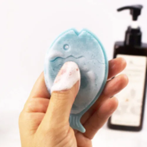 Miniatura 3 de Innobaby Bathin Smart - Cepillo de silicona para bebé, esencial para piel seca y eczema, exfoliante suave con mango de succión, silicona de secado