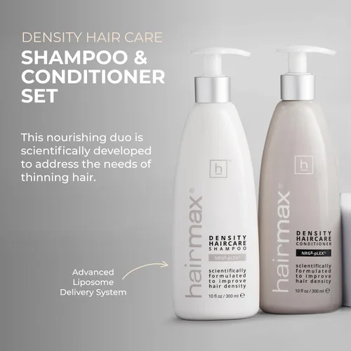 Miniatura 2 de Hairmax Champú y acondicionador Fórmula antiadelgazamiento Terapia avanzada para cabello y cuero cabelludo para adelgazar el cabello Limpia
