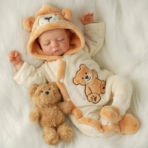 Miniatura 3 de BABESIDE Muñecas de bebé Reborn realistas para niños, 20 pulgadas, sensación de bebé real, muñeca de bebé recién nacido, muñeca de cuerpo completo