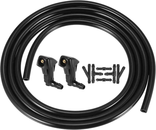ACROPIX Kit de pulverizador de boquilla para limpiaparabrisas delantero para Honda Accord con manguera de líquido de 6.6 ft - Paquete de 9 unidades,