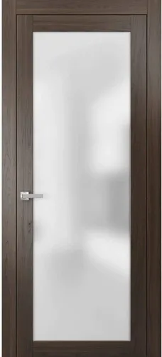 Miniatura 11 de SARTODOORS Puerta francesa sólida de 18 x 80 pulgadas Planum 2102 Oak Marco de panel regular individual manija Puertas resistentes para baño