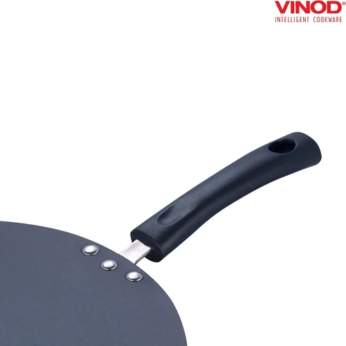 Miniatura 7 de Vinod Cookware - Plancha de cocina plana multi (Tawa) con base de inducción, sartén antiadherente 100% de aluminio con superficie antiarañazos