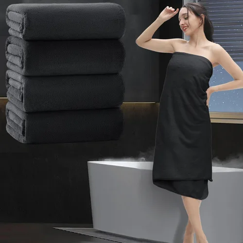 Miniatura 34 de Sábana de Baño Extra Grande de 4 Piezas (35"x70") - Sábana de Baño Ultra Suave de Tamaño Grande, Juego de Sábanas de Baño para Baño de Hotel, Sábana