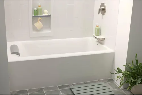 Miniatura 4 de American Standard TU061500.295 kit de moldura de válvula de ducha Aspirations, acabado de níquel cepillado