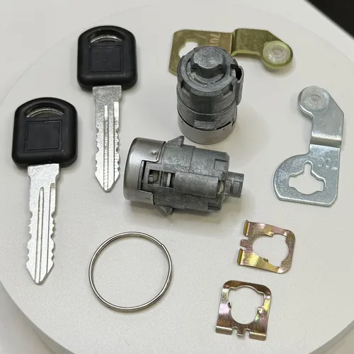 Miniatura 7 de Nuevo juego de cerraduras para puertas laterales del conductor y del pasajero para Chevrolet Silverado 2001-2006