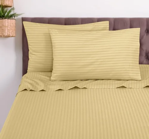 Miniatura 99 de ROYALE LINENS Juego de sábanas Cal King de 4 piezas, ropa de cama de microfibra suave cepillada de 1800 hilos, 1 sábana bajera, 1 sábana encimera, 2