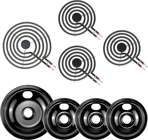 Bandejas de goteo para quemador eléctrico 5304430149(15.24 cm) 5304430150(20.32 cm) Quemador de estufa eléctrica MP15YA(15.24 cm) MP21YA(20.32 cm)