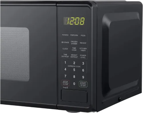 Miniatura 4 de Mainstays - Horno microondas para encimera de 0.7 pies, 700 vatios, negro (negro)