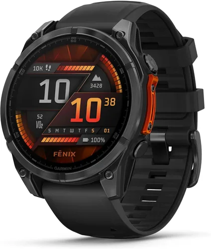 Miniatura 2 de PlayBetter Garmin Fenix 8 AMOLED (47mm, 1.4") (Gris pizarra/Negro) Reloj inteligente multideporte GPS con pantalla táctil de 1.4", faro LED AMOLED
