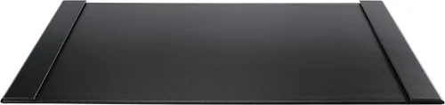 Protector de escritorio de cuero de 30 x 18 pulgadas con rieles laterales para escritura, protector de escritorio ejecutivo para oficina, hogar,