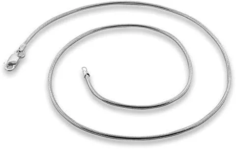 Miniatura 7 de PORI JEWELERS 925 Sterling Silver Italian Magic Snake Chain Necklace - 16"-30
