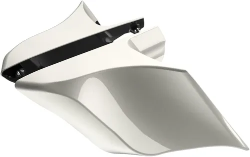 Miniatura 25 de Advanblack Barracuda - Cubiertas laterales estiradas plateadas (brillantes), paneles extendidos para Harley Touring Street Glide Road Glide Electra