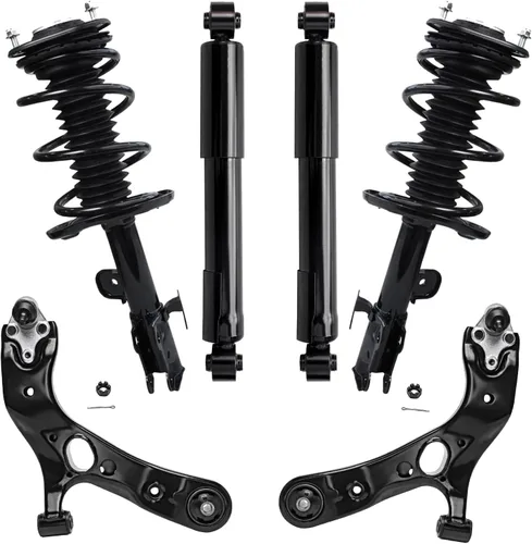 Miniatura 41 de Detroit Axle - Kit de puntales delanteros de 6 piezas para Ford Escape 2014-2019, 2 puntales y muelles helicoidales, 2 enlaces de barra
