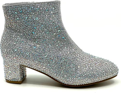 Miniatura 3 de Forever Botines con diamantes de imitación para niños