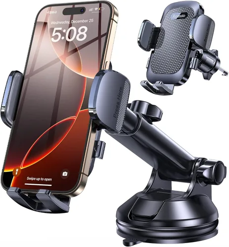 Miniatura 12 de Phone Holders for Your Car Phone Holder Mount【Super Suction】Cell Phone Mount for Car Accessories for Women Men Windshield/Vent/Dash Truck Stand