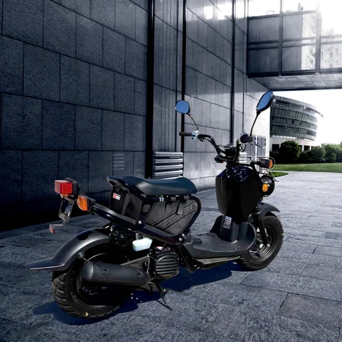 Miniatura 8 de Bolsa para debajo del asiento compatible con accesorios Honda Ruckus 2010-2025, bolsa de almacenamiento resistente al agua con marco lateral de Negro