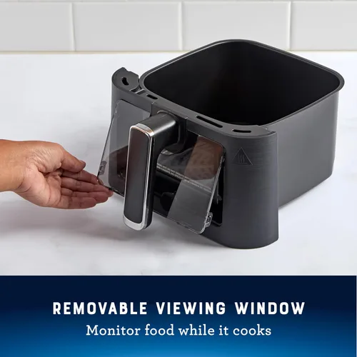 Miniatura 3 de Oster Freidora de aire compacta, freidora digital de 4 cuartos de galón con ventana, freidora de aire de encimera fácil de usar