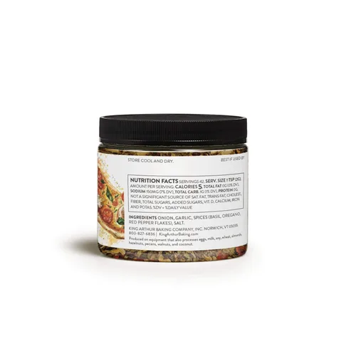 Miniatura 3 de King Arthur Flour Condimento para Pizza Hecho en Estados Unidos, Certificado Kosher, 3 Onzas