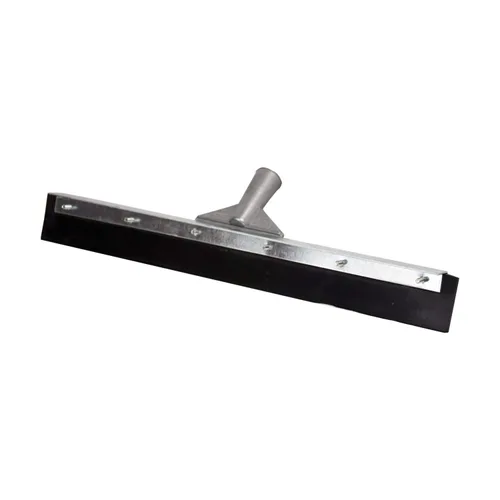 SPARTA Flo-Pac - Escobilla de goma tradicional con marco de acero recto y resistente para piso, baño, cocina, hormigón, azulejos, garaje, uso