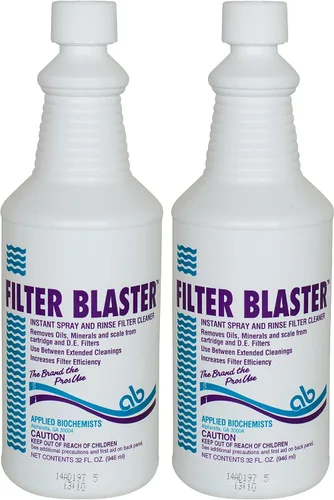 Miniatura 5 de Applied Biochemists 400720A Filter Blaster Limpiador de piscina, 32 onzas líquidas