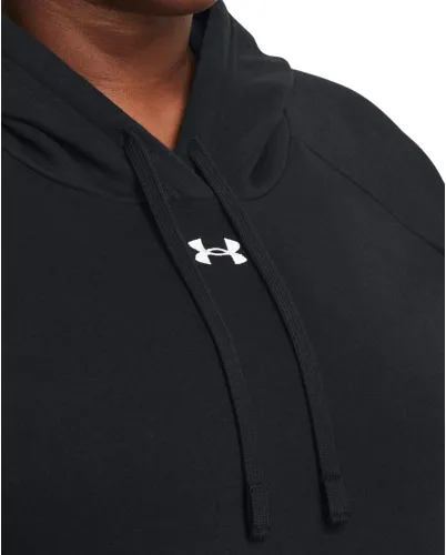 Miniatura 4 de Under Armour - Sudadera Rival de vellón con capucha, para mujer