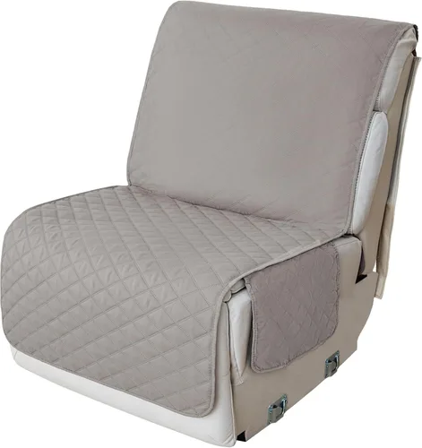 Miniatura 171 de HDCAXKJ Fundas de sofá seccional reclinable 100% impermeable, forma de L, funda de sofá reclinable lavable acolchada suave para mascotas, perro