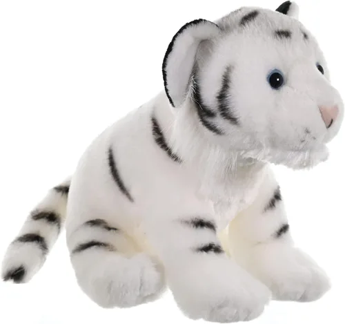 Miniatura 2 de Wild Republic Peluche de cachorro de tigre blanco, 12 pulgadas