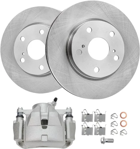 Miniatura 25 de Detroit Axle - Kit de Frenos Traseros para Nissan Altima Maxima Juke Sentra Rotores de Freno de Disco y Pastillas de Frenos Cerámicos Reemplazo