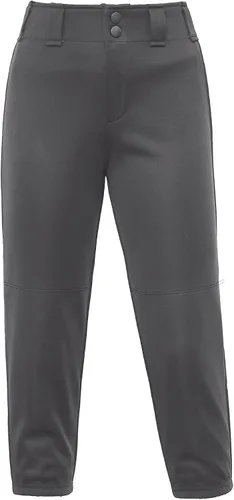 Miniatura 2 de Stelle Pantalones de sóftbol para niñas, pantalones de béisbol para jóvenes, pantalones de lanzamiento rápido con bolsillos, camiseta para niños