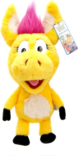 Miniatura 2 de Jada Donkey Hodie - Muñeca de peluche de burro amarillo de 14 pulgadas, juguetes para niños