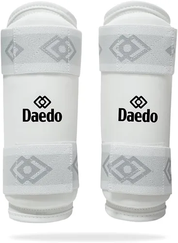 DAEDO Protector de antebrazo Taekwondo, ligero y cómodo, con dos correas elásticas para un ajuste seguro, ideal para entrenamiento y entrenamiento