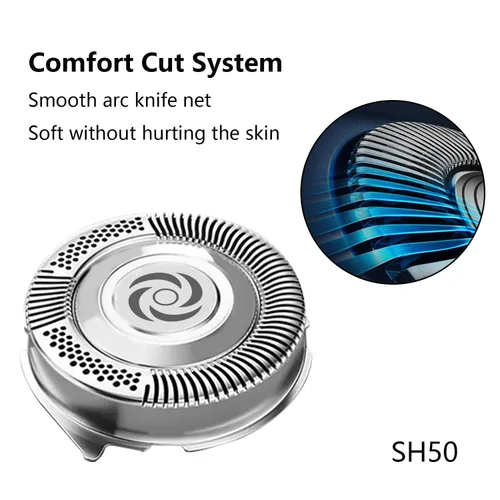 Miniatura 2 de Durimi Conjunto de cabezal completo de repuesto para afeitadoras Philips Norelco Series 5000