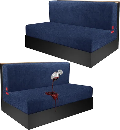 Miniatura 55 de Fundas de cojín impermeables para sofá, funda elástica lavable con diseño elástico antideslizante, protector de muebles para mascotas y niños