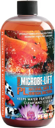 Miniatura 9 de Eco Labs 971047 10PLG4. Microbe Lift, líquido que reduce bacterias y crea un ambiente agradable para los peces. Un galón.