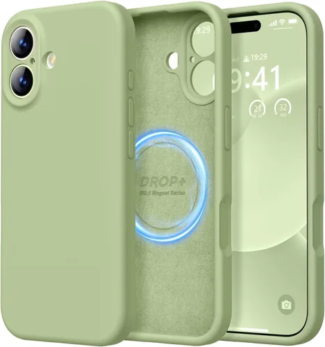 Miniatura 320 de LOVE 3000 Compatible con Funda para iPhone 15, [Cámara de Cobertura Completa de Silicona Suave] [Protección contra Caídas de 8 pies], Forro de Negro
