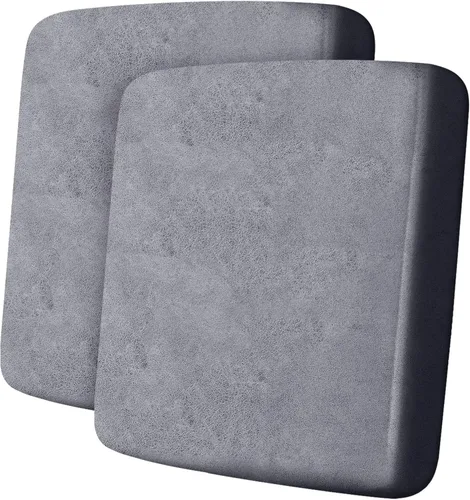 Miniatura 62 de ANARACHON Fundas de cojín de sofá con aspecto de cuero, juego de fundas de asiento de sofá, protector de muebles para sillón seccional, sofá biplaza