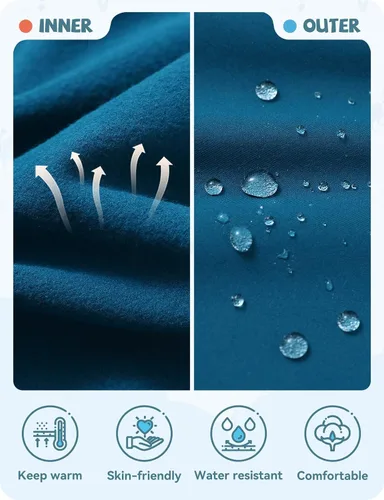 Miniatura 49 de baleaf Pantalones de equitación para niñas, pantalones ecuestres para niños, con parche en la rodilla, bolsillo con cremallera