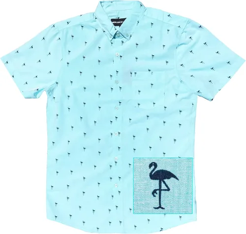 Miniatura 53 de Molokai Surf - Camisas hawaianas de manga corta con botones y corte ajustado