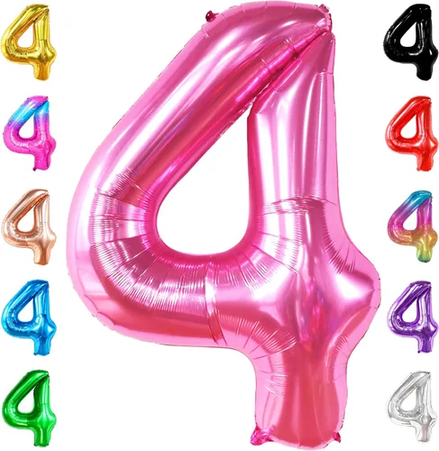 Miniatura 89 de Globo gigante plateado del número 0 de 40 pulgadas – Globo Mylar del número 0 Globo plateado 0 para decoraciones de fiesta Globo plateado