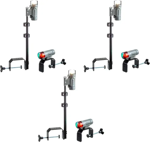 Miniatura 12 de Attwood 14193-7 Kit de luz de navegación LED de montaje en cubierta resistente al agua, acabado de camuflaje Real Tree Max-4