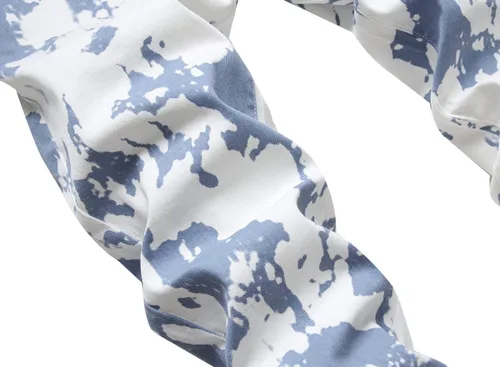 Miniatura 3 de Jeans ajustados elásticos para hombre, pantalones casuales con estampado de moda, cómodos, con cintura flexible