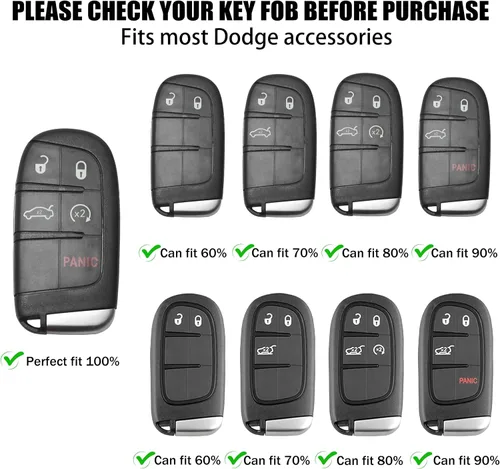 Miniatura 6 de YOSRTER - Paquete de 1 funda protectora de silicona para llave remota, con 5 botones, carcasa para llave de automóvil, accesorio (borde azul)