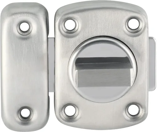 Miniatura 15 de Alise MS220B-2P - 2 pestillos de puerta deslizante, tamaño mediano, seguridad de doble cara, rotación, herrajes para caja de almacenamiento, Negro