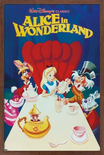 Miniatura 9 de Trends International Disney Alicia en el país de las maravillas - Póster de pared del 70 aniversario, 22.4 pulgadas de largo x 14.7 pulgadas