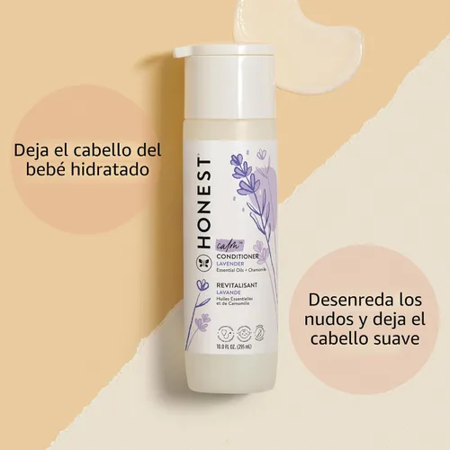 Miniatura 2 de The Honest Company Champú para bebés, gel de baño y acondicionador duo, limpieza 2 en 1, sin silicona, derivado de forma natural, aroma calmante