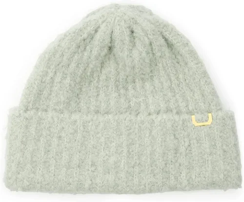 Miniatura 2 de UNDERCONTROL Gorro de esquí con diseño de calavera de punto unisex con etiqueta de latón dorado para otoño e invierno, mezcla de lana cálida